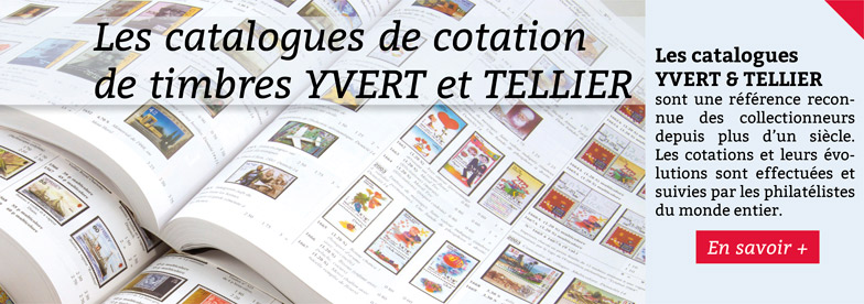 Les catalogues de timbres du monde entier - Yvert ete tellier