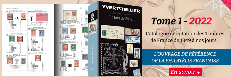 Catalogue de cotation des Timbres de France - 2022 - YVERT et TELLIER